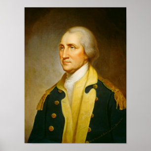 George Washington, 1859 von Rembrandt Peale Poster