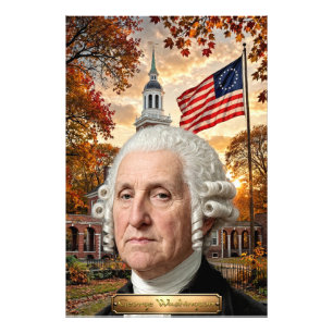 George Washington: 1. Präsident der USA Fotodruck