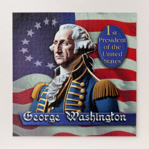 George Washington: 1. Präsident der USA Puzzle