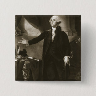 George Washington, 1. Präsident des vereinigten Button