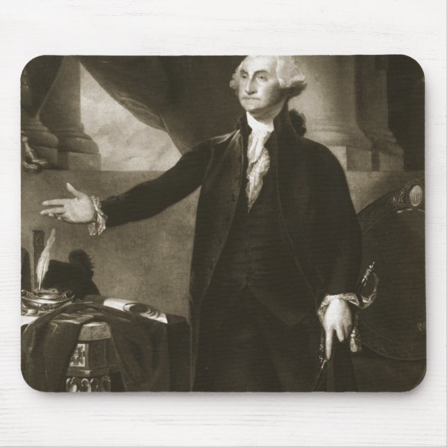 George Washington, 1. Präsident des vereinigten Mousepad (Vorne)