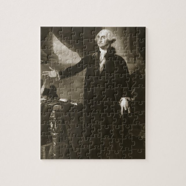 George Washington, 1. Präsident des vereinigten Puzzle (Vertikal)