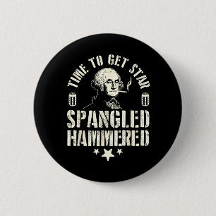 George Washington 4. Juli Unabhängigkeitstag Button
