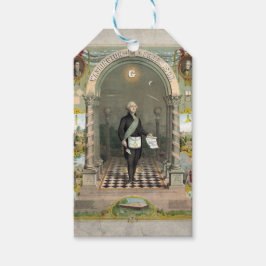 George Washington als Freimaurer Geschenkanhänger