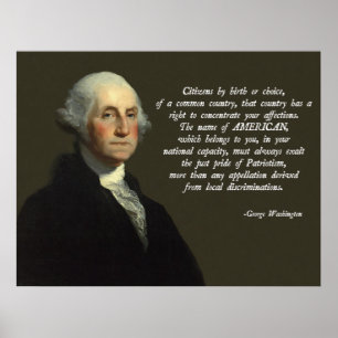 George Washington Assimilation Poster