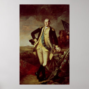 George Washington bei Princeton, 1779 Poster