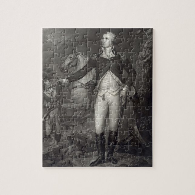 George Washington bei Trenton Puzzle (Vertikal)