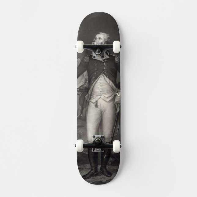 George Washington bei Trenton Skateboard (Vorderseite)