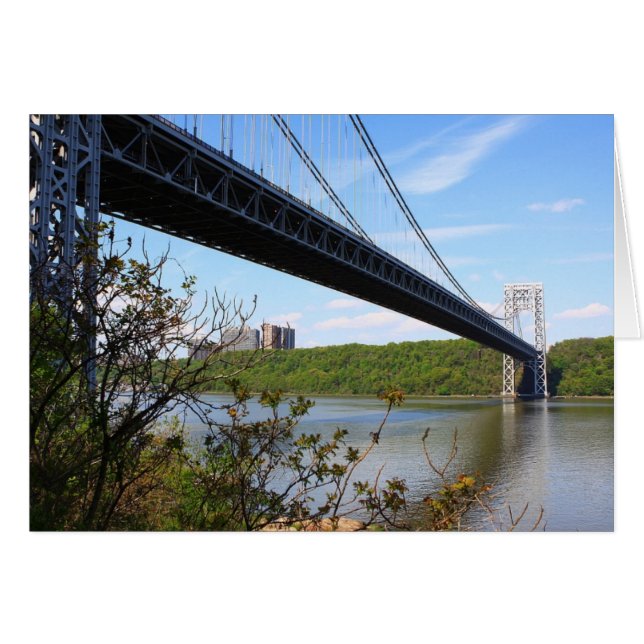 George Washington Bridge New York New York (Vorderseite (Horizontal))