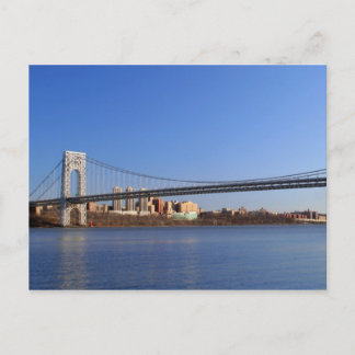 George Washington Bridge Postcard Postkarte