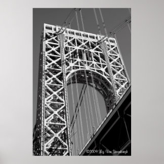 George Washington Bridge Print Poster
