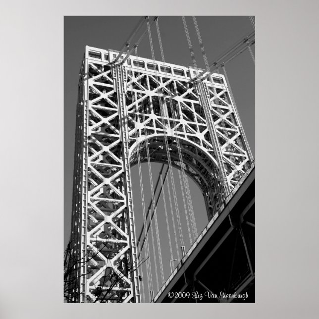 George Washington Bridge Print Poster (Vorne)