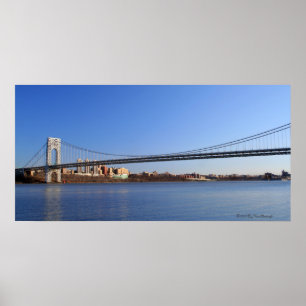 George Washington Bridge Print Poster