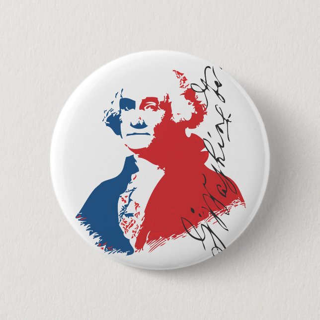 George Washington Button (Vorderseite)