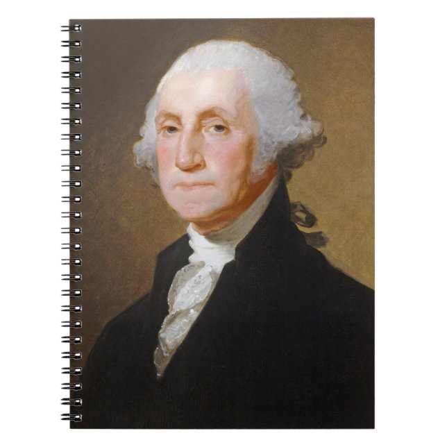 George Washington, c.1821 (Öl auf Leinwand) Notizblock (Vorderseite)
