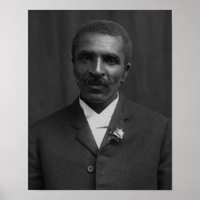George Washington Carver Portrait Poster (Vorne)
