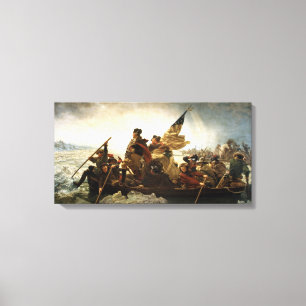 George Washington Crossing der Delaware Print Leinwanddruck