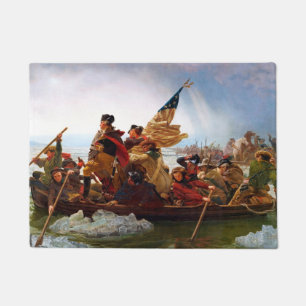 George Washington Crossing des Delaware Fußmatte