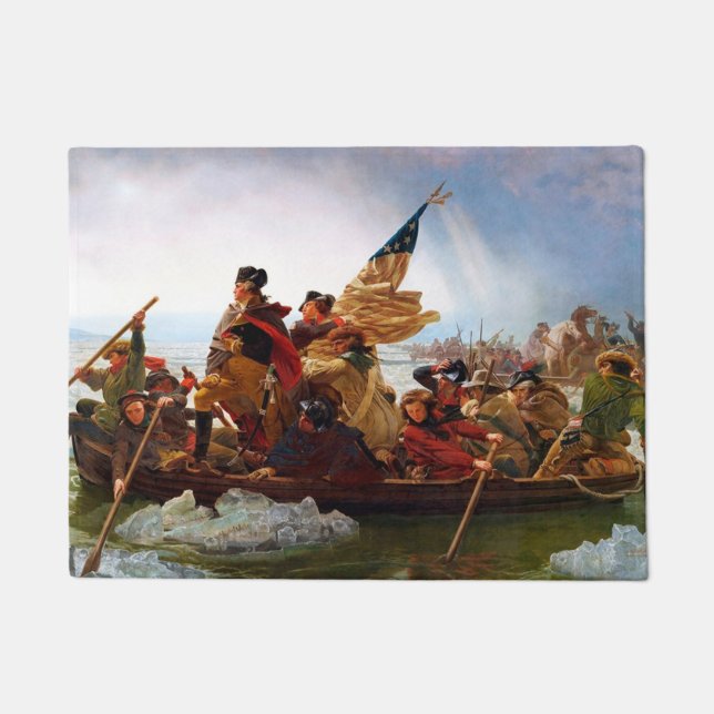 George Washington Crossing of the Delaware River Fußmatte (Vorderseite)