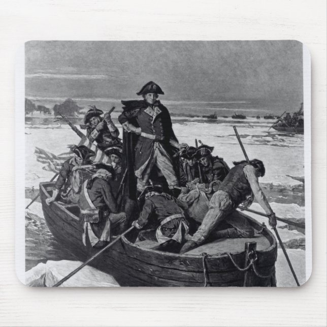 George Washington, der den Delaware River kreuzt Mousepad (Vorne)