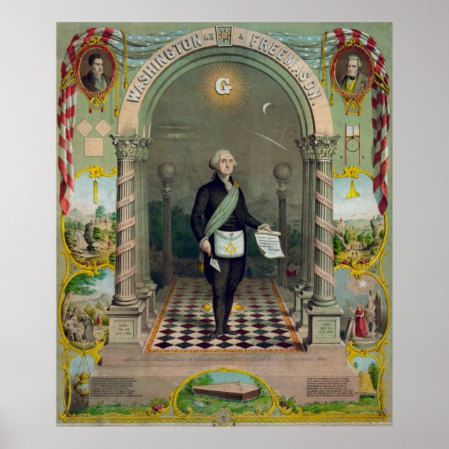 George Washington, der Mason Poster (Vorne)
