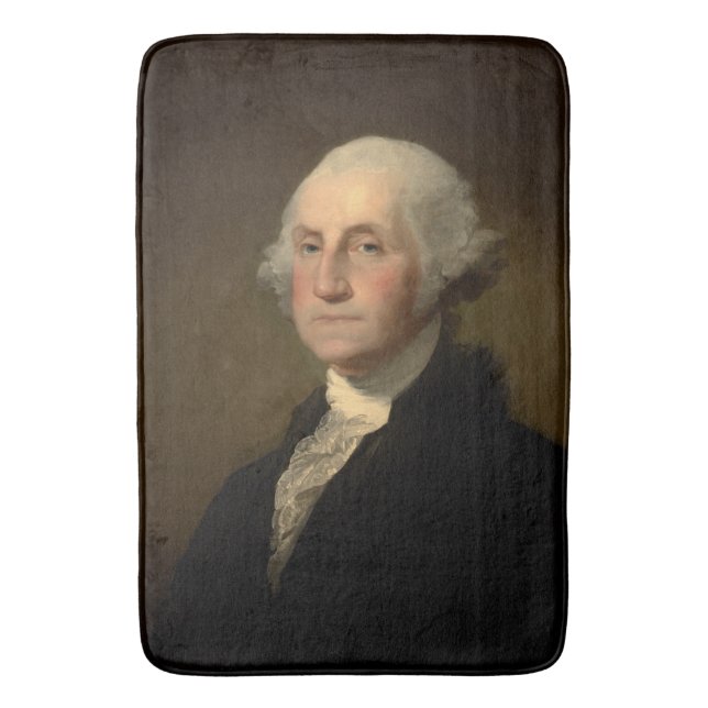 George Washington Erster amerikanischer Präsident  Badematte (Vorderseite Vertikal)