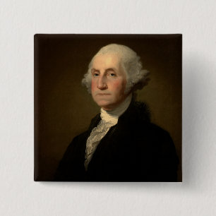George Washington Erster amerikanischer Präsident Button