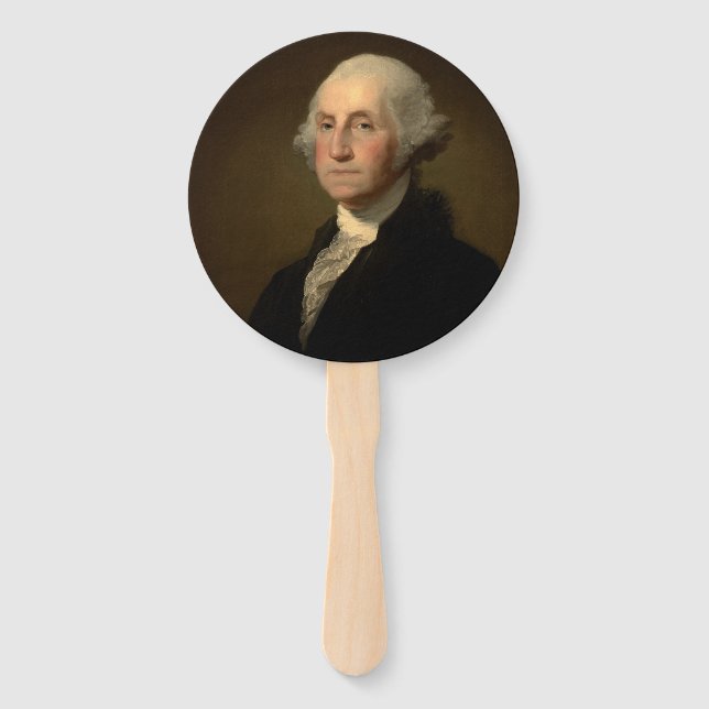 George Washington Erster amerikanischer Präsident  Fächer (Vorderseite)