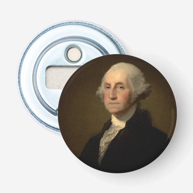 George Washington Erster amerikanischer Präsident  Flaschenöffner (Vorderseite)