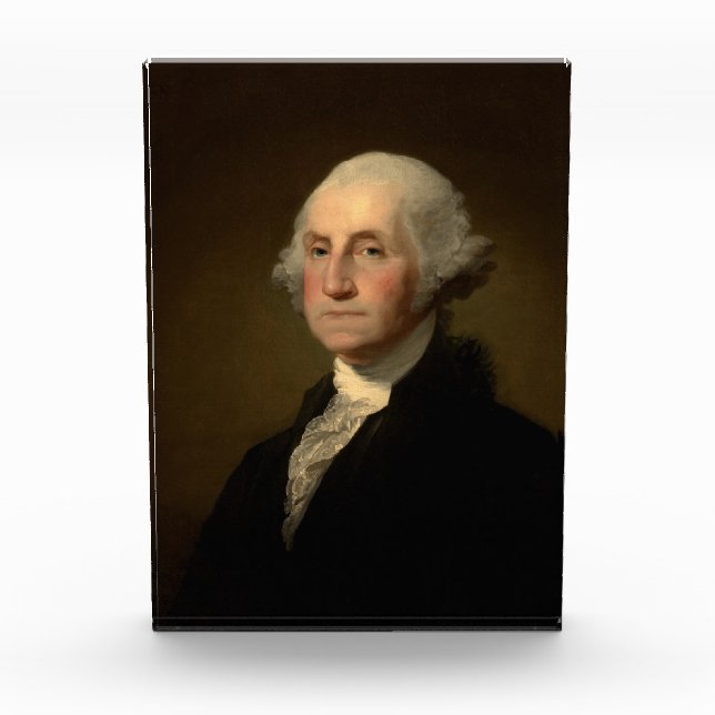 George Washington Erster amerikanischer Präsident  Fotoblock (Vorderseite)