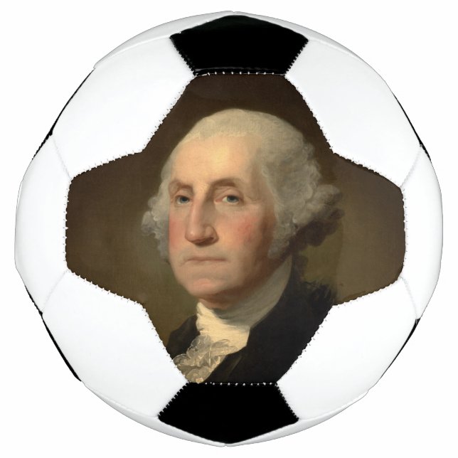 George Washington Erster amerikanischer Präsident  Fußball (Vorderseite)