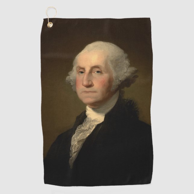 George Washington Erster amerikanischer Präsident  Golfhandtuch (Vorderseite)
