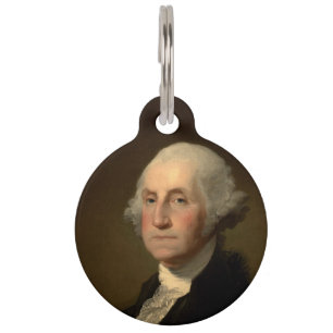 George Washington Erster amerikanischer Präsident  Haustiermarke