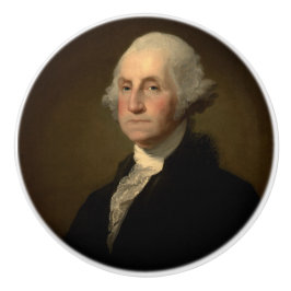 George Washington Erster amerikanischer Präsident  Keramikknauf