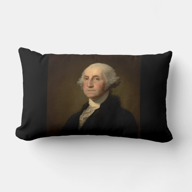 George Washington Erster amerikanischer Präsident  Lendenkissen (Vorderseite)
