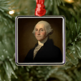 George Washington Erster amerikanischer Präsident  Ornament Aus Metall