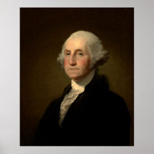George Washington Erster amerikanischer Präsident  Poster