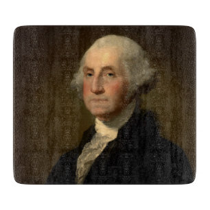 George Washington Erster amerikanischer Präsident  Schneidebrett