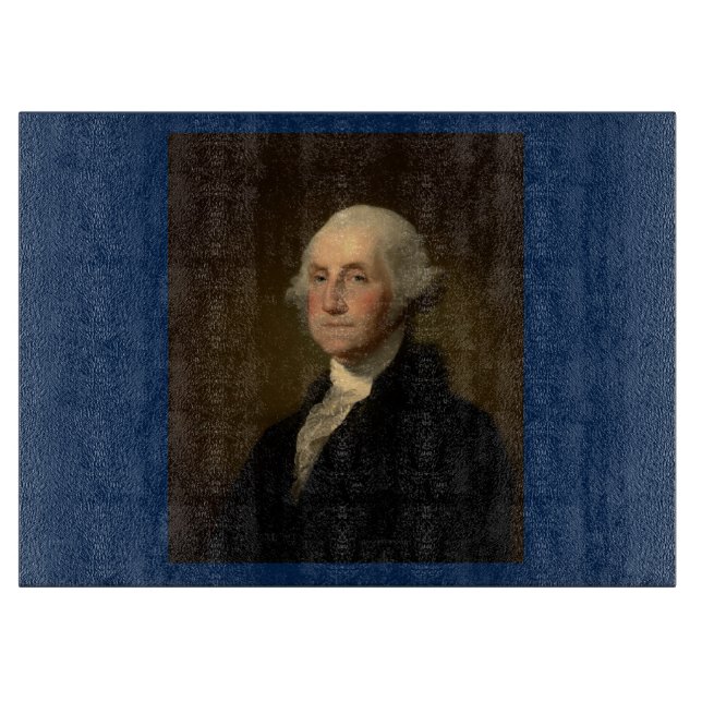 George Washington Erster amerikanischer Präsident  Schneidebrett (Vorderseite)