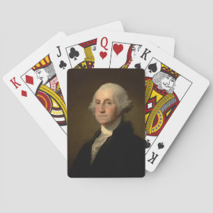 George Washington Erster amerikanischer Präsident  Spielkarten
