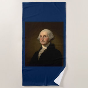 George Washington Erster amerikanischer Präsident Strandtuch
