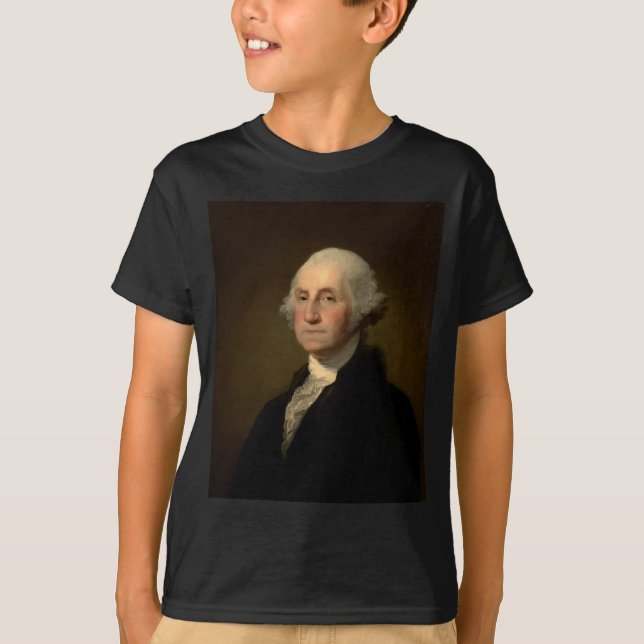 George Washington Erster amerikanischer Präsident  T-Shirt (Vorderseite)