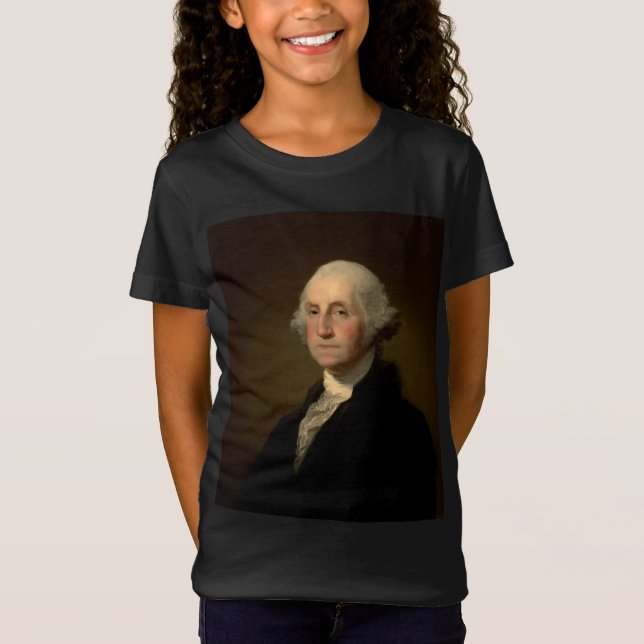 George Washington Erster amerikanischer Präsident  T-Shirt (Vorderseite)