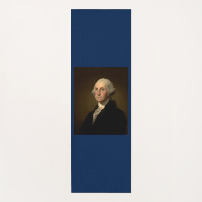 George Washington Erster amerikanischer Präsident  Yogamatte (Vorderseite)