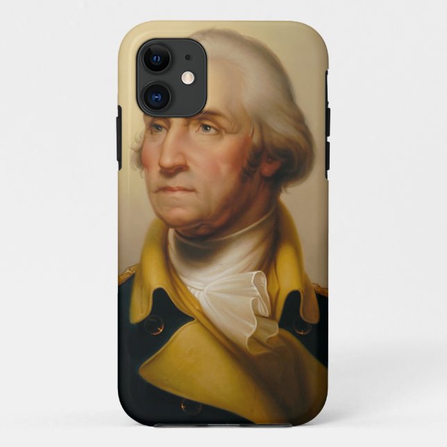 George Washington, Erster US-Präsident Case-Mate iPhone Hülle (Rückseite)