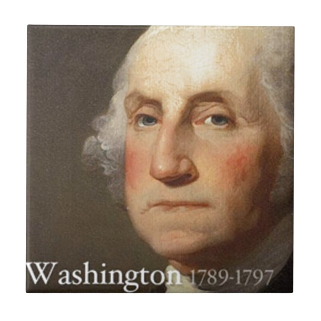 George Washington Fliese (Vorderseite)