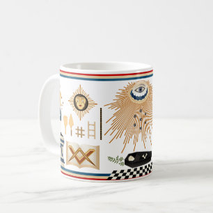 George Washington FreimaurerSchürze Kaffeetasse