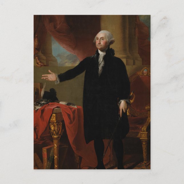 George Washington - Gilbert Stuart (1797) Postkarte (Vorderseite)