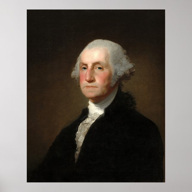 George Washington - Gilbert Stuart Fine Art Poster (Vorne)