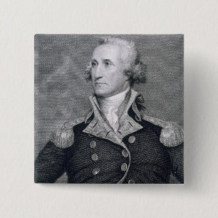 George Washington, graviert durch Asher Brown Button
